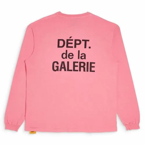 Long Sleeve Men Gallery Dept DEPT DE LA GALERIE LS POCKET TEE Salmon