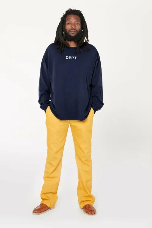Long Sleeve Men Gallery Dept DEPT LS TEE Navy