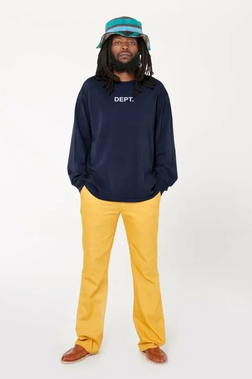Long Sleeve Men Gallery Dept DEPT LS TEE Navy