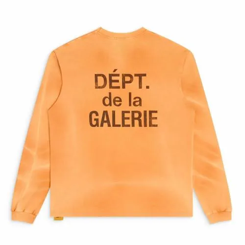 Long Sleeve Men Gallery Dept FRENCH LS TEE Bright Orange