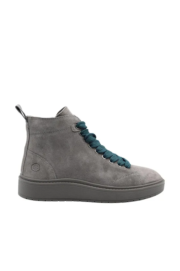 Lumberjack ANKLE BOOTS Women HIGH CUT SNEAKER GRAY Woman 776 Grey