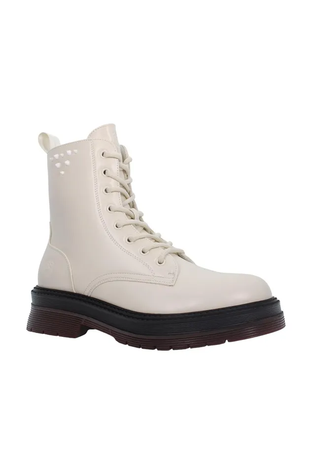 Lumberjack ANKLE BOOTS Women KOMBAT BOOT OFFWHITE Woman 776 White