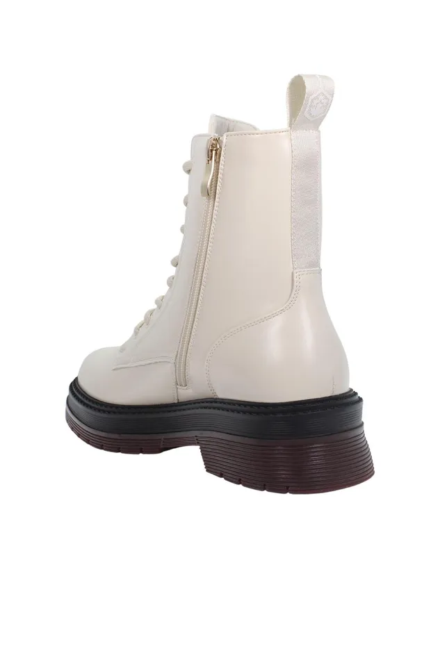 Lumberjack ANKLE BOOTS Women KOMBAT BOOT OFFWHITE Woman 776 White