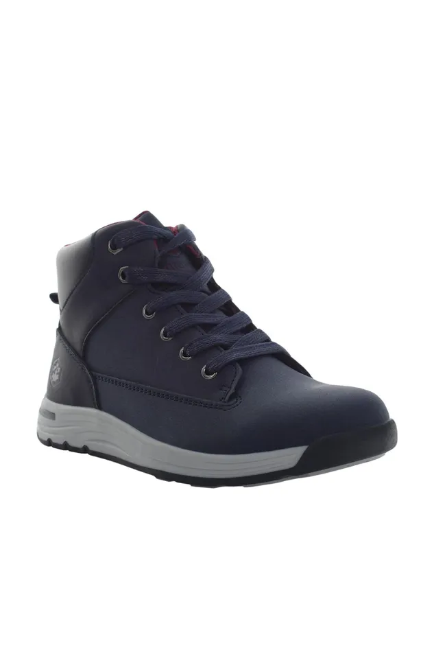 Lumberjack Shoes Boys ANKLE BOOT LACE UP NAVY BLUE Boy 776 Blue