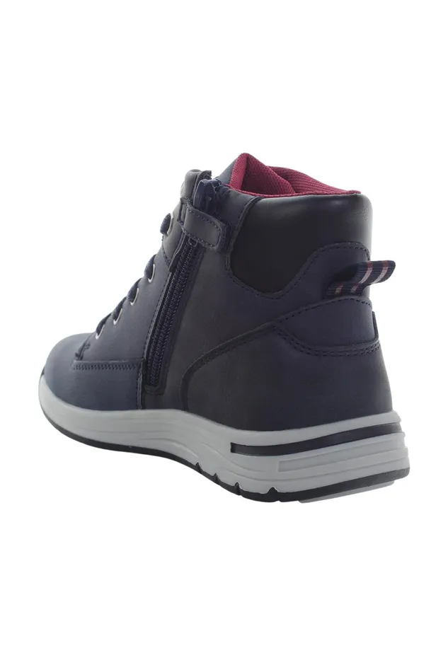 Lumberjack Shoes Boys ANKLE BOOT LACE UP NAVY BLUE Boy 776 Blue