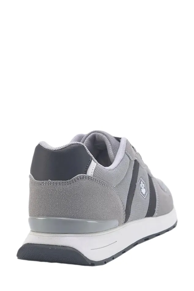 Lumberjack SNEAKERS Men DECEMBER ACTIVE LACED L GREY Man Comfort Shoes Grey