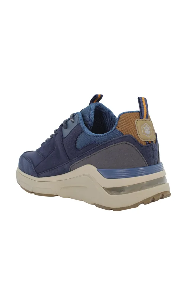 Lumberjack SNEAKERS Men ROLAND SMI4912003 NAVY BLUE Man Sport Shoes Blue