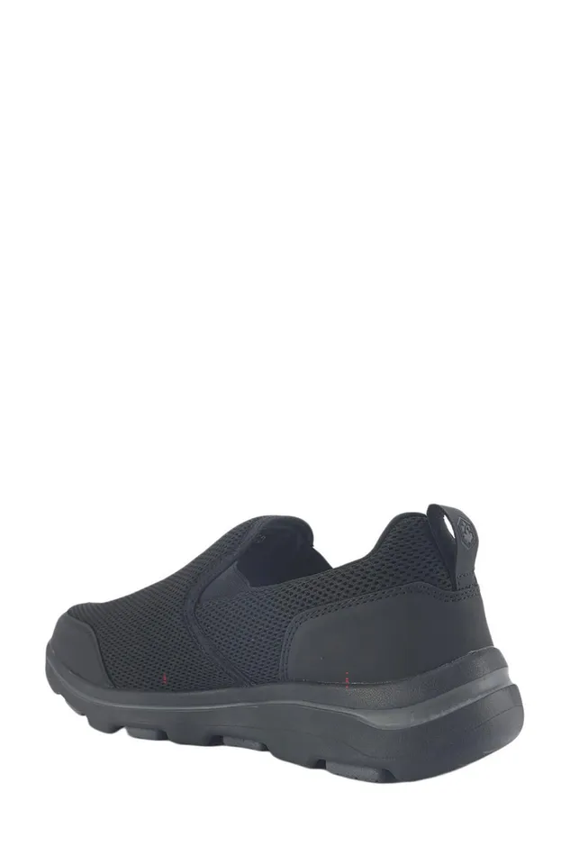 Lumberjack SNEAKERS Men SLIPON BLACK Man Comfort Shoes Black