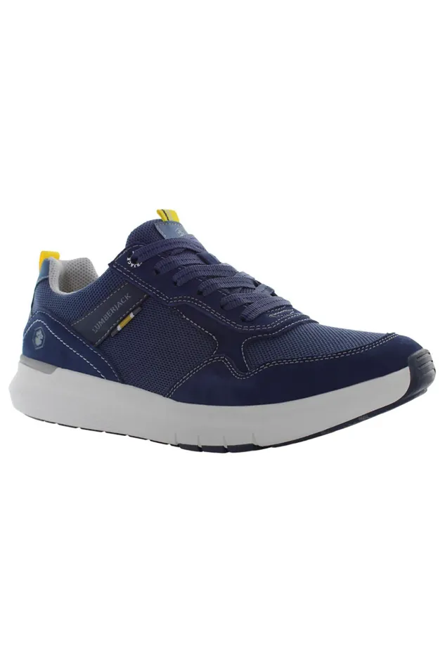 Lumberjack SNEAKERS Men SNEAKER ndigo Man Basic Casual Boots Blue