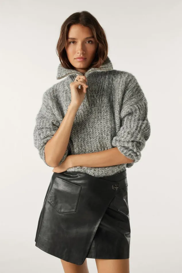 MaelMini Wrap Skirt Clothing Baandsh Skirts and Shorts