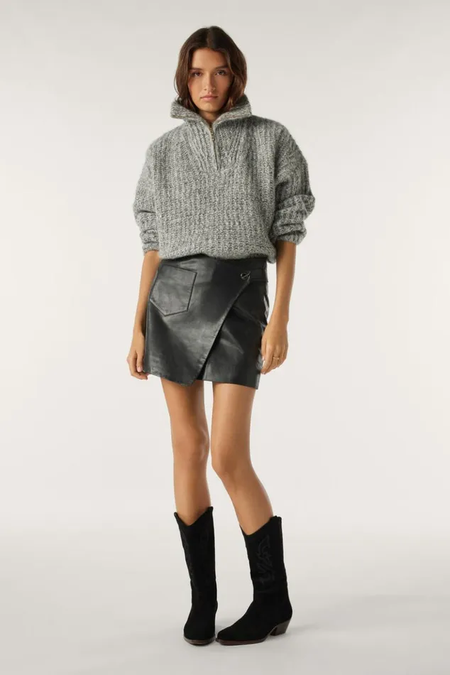 MaelMini Wrap Skirt Clothing Baandsh Skirts and Shorts
