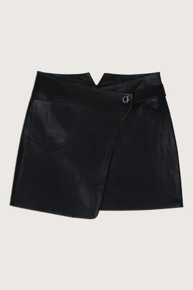 MaelMini Wrap Skirt Clothing Baandsh Skirts and Shorts