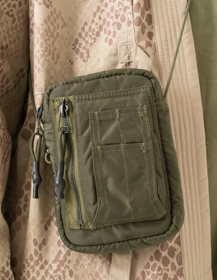 Maharishi Bags 1117 Maha MA Pocket Pouch Olive 8211 Men