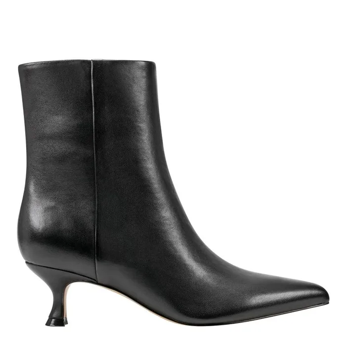 Marc Fisher Boots and Booties Women Iggy Dress Bootie Black Leather