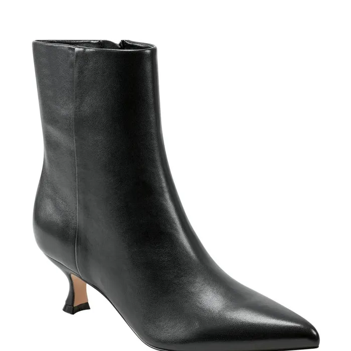 Marc Fisher Boots and Booties Women Iggy Dress Bootie Black Leather