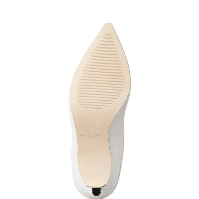Marc Fisher Boots Women Gentle Dress Boot Ivory Leather