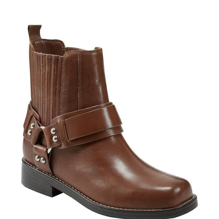 Marc Fisher Casual Boots Women Mizzie Harness Bootie Brown