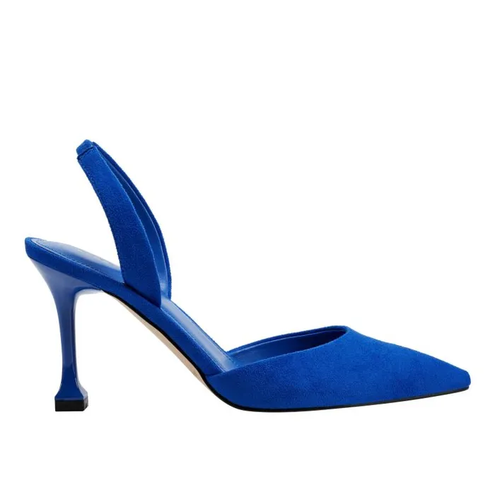 Marc Fisher Heels and Pumps Women Hadya Slingback Pump Blue