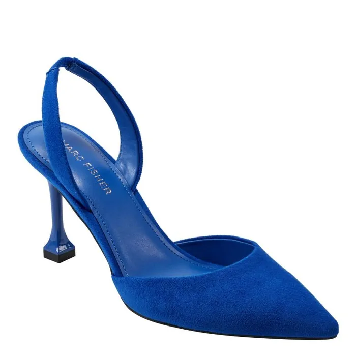 Marc Fisher Heels and Pumps Women Hadya Slingback Pump Blue