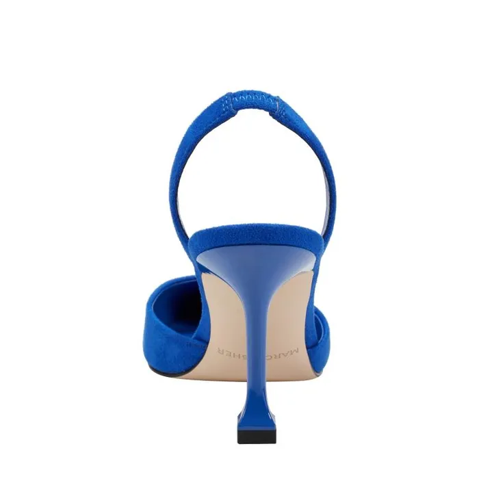 Marc Fisher Heels and Pumps Women Hadya Slingback Pump Blue