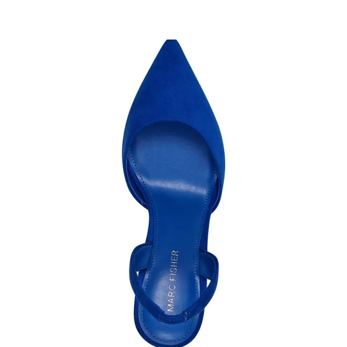 Marc Fisher Heels and Pumps Women Hadya Slingback Pump Blue