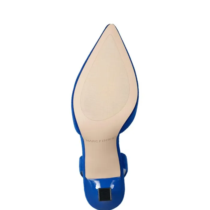 Marc Fisher Heels and Pumps Women Hadya Slingback Pump Blue