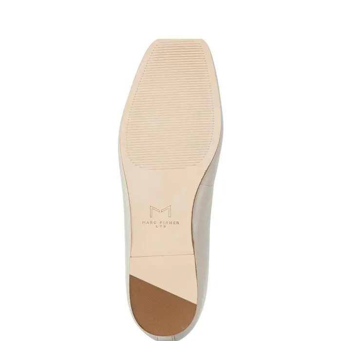 Marc Fisher Loafers and Flats Women Ubet Slipon Casual Flat Chic Cream