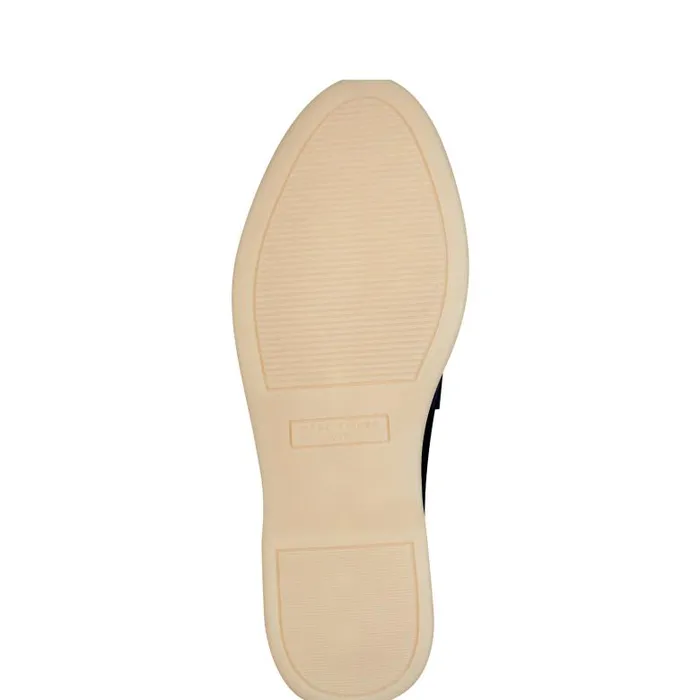 Marc Fisher Loafers and Flats Women Yanelli Casual Loafer Navy Suede
