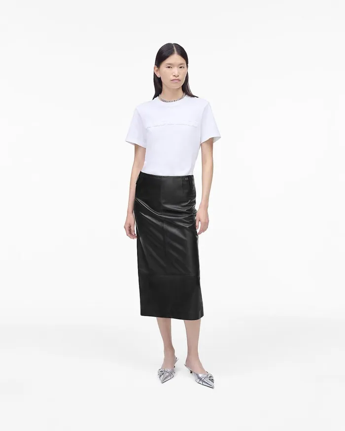 Marc Jacobs Bottoms Leather Slim Skirt Black 8211 Women