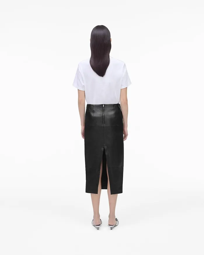 Marc Jacobs Bottoms Leather Slim Skirt Black 8211 Women
