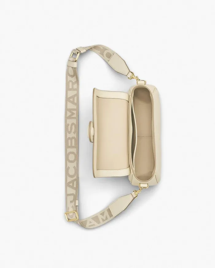 Marc Jacobs Crossbody Bags The Large Clover Shoulder Bag Cloud White 8211 Women