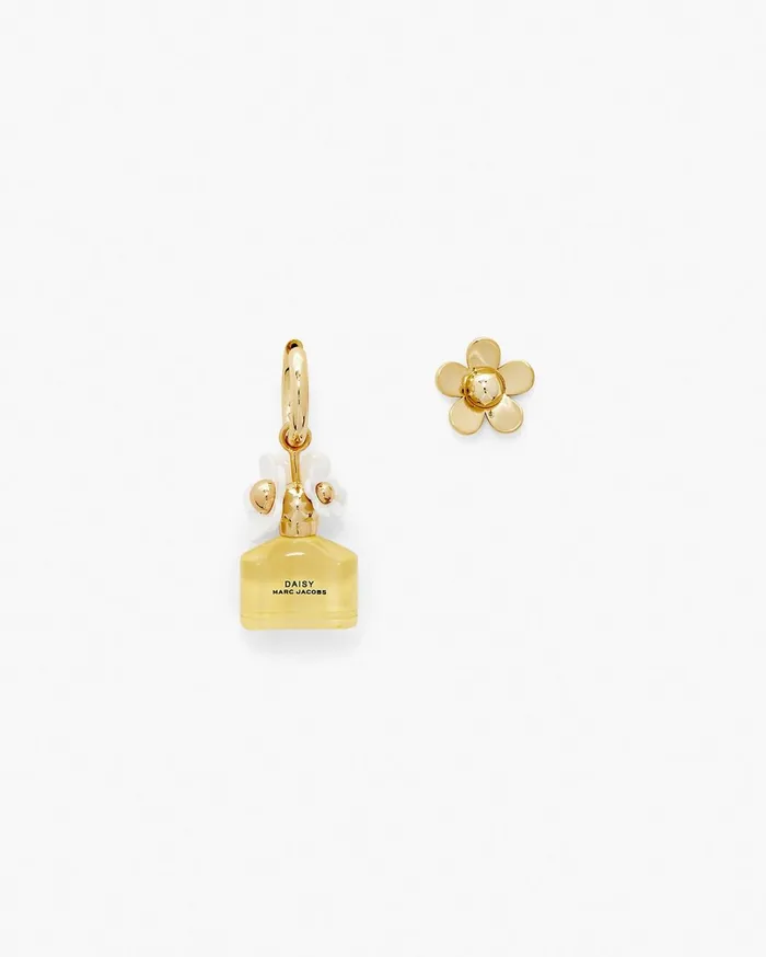 Marc Jacobs Earrings Mini Icon Daisy Earrings Goldyellow Multi 8211 Women