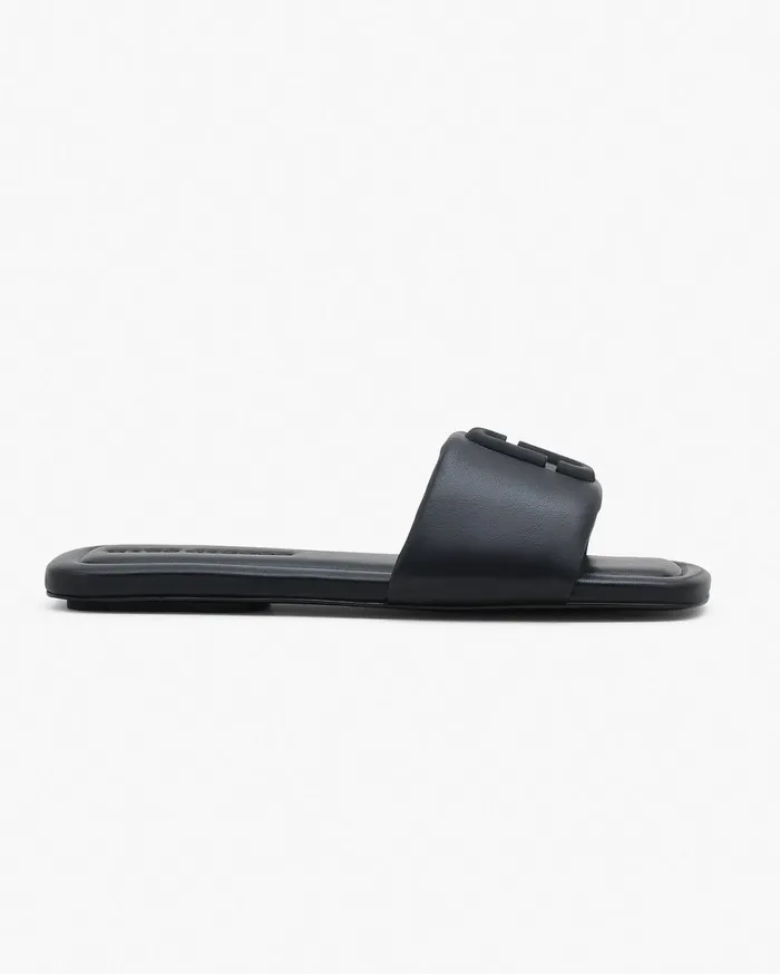 Marc Jacobs Flats The J Marc Leather Sandal Black 8211 Women