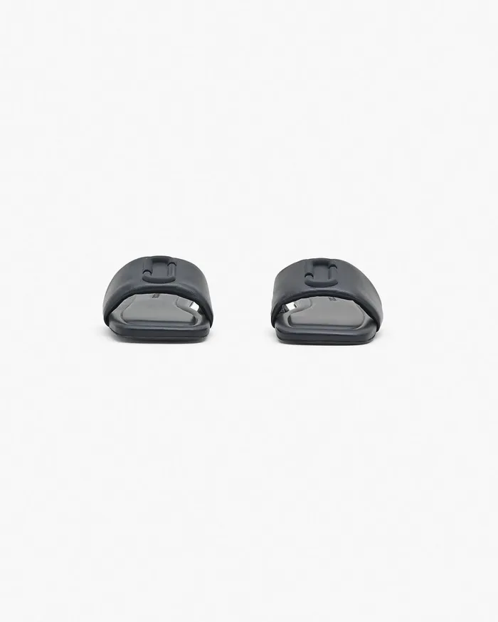 Marc Jacobs Flats The J Marc Leather Sandal Black 8211 Women