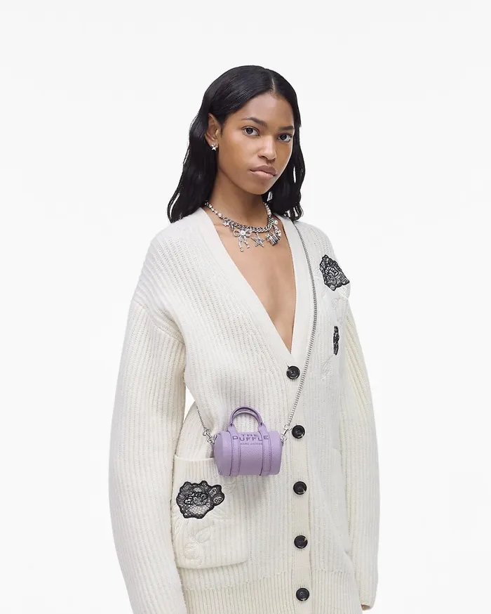 Marc Jacobs Mini Bags The Leather Nano Duffle Crossbody Lilac 8211 Women