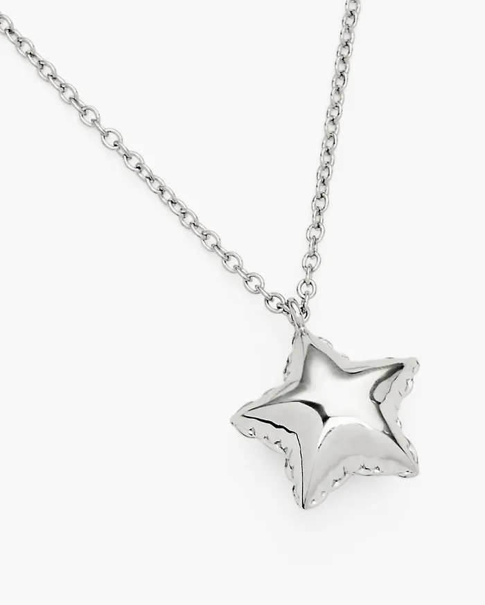 Marc Jacobs Necklaces Balloon Star Necklace Light Antique Silver 8211 Women