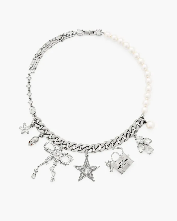 Marc Jacobs Necklaces Cats Out Of The Bag Charm Necklace Silver 8211 Women