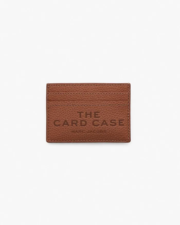 Marc Jacobs Small Wallets The Leather Card Case Argan Oil 8211 Women