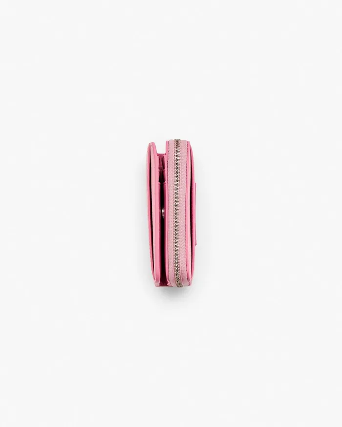 Marc Jacobs Small Wallets The Leather Mini Compact Wallet Ribbon Pink 8211 Women