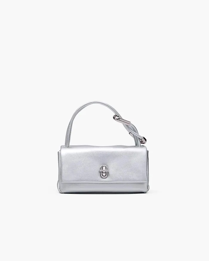 Marc Jacobs The Dual Bag The Metallic Mini Dual Bag Silver 8211 Women