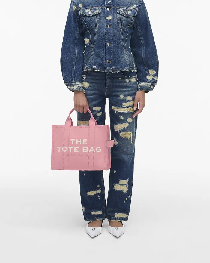 Marc Jacobs The Tote Bag The Canvas Medium Tote Bag Ribbon Pink 8211 Women