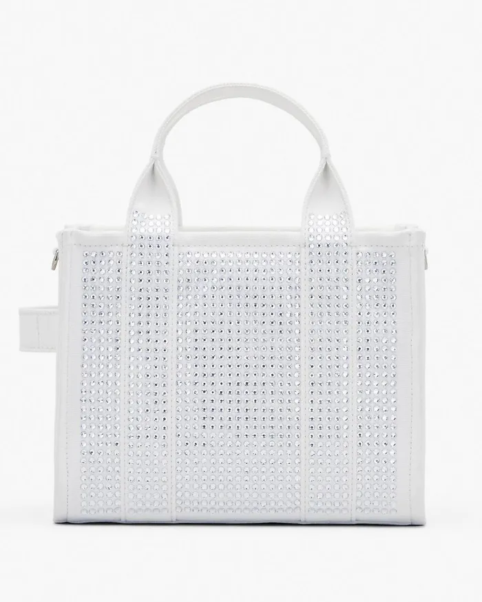 Marc Jacobs The Tote Bag The Crystal Canvas Small Tote Bag White Crystal 8211 Women
