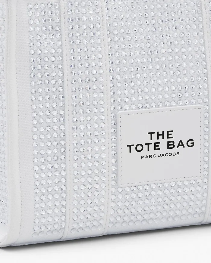 Marc Jacobs The Tote Bag The Crystal Canvas Small Tote Bag White Crystal 8211 Women