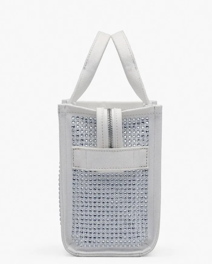 Marc Jacobs The Tote Bag The Crystal Canvas Small Tote Bag White Crystal 8211 Women