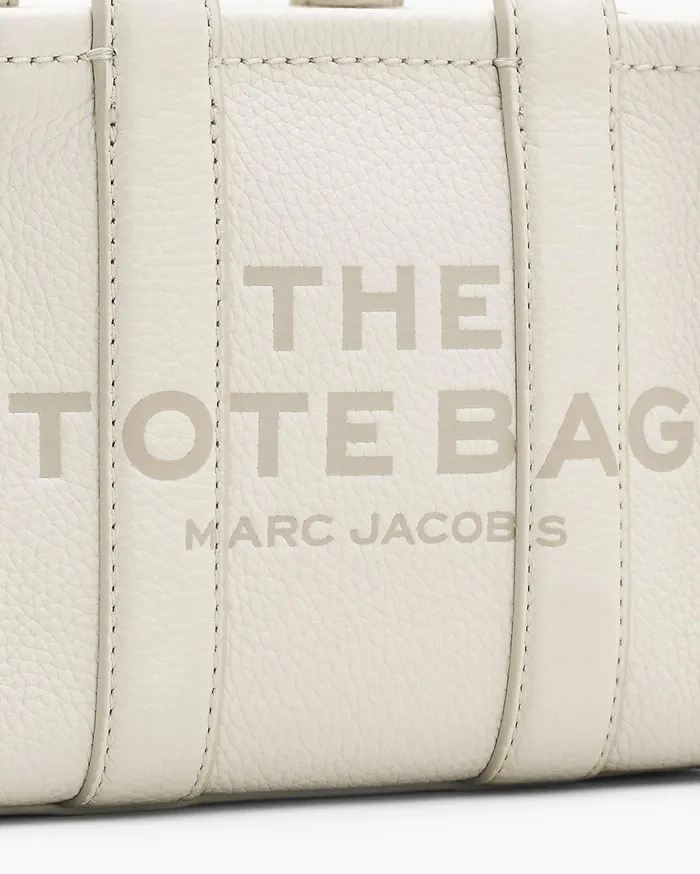 Marc Jacobs The Tote Bag The Leather Crossbody Tote Bag Cottonsilver 8211 Women