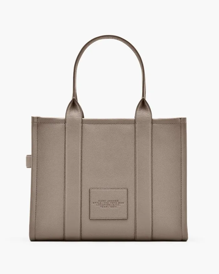 Marc Jacobs The Tote Bag The Leather Large Tote Bag Cement 8211 Women