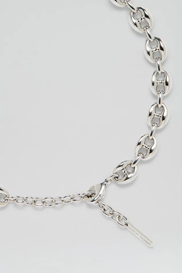 MARINE LINK CHAIN CHOKER SILVER Women Jewelry Scanlan Theodore