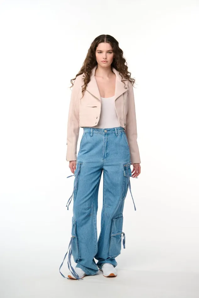 Mauve Chalk Jacket Women BLANK NYC Jackets