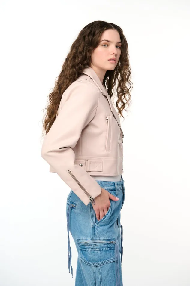 Mauve Chalk Jacket Women BLANK NYC Jackets