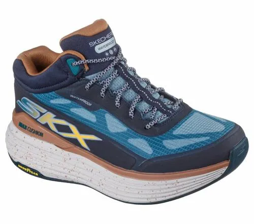 Max Cushioning Suspension 8211 Terrace Navy Teal Women SKECHERS Lace Up